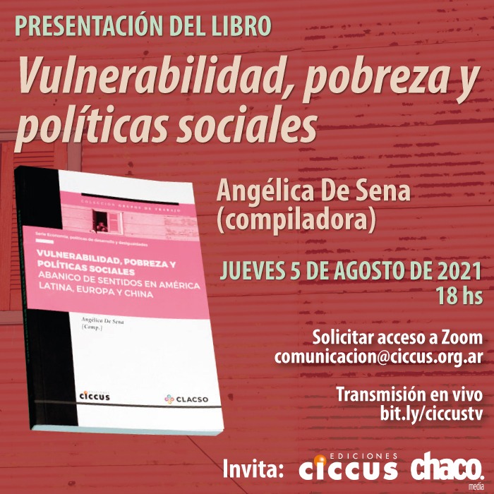 Presentación del libro “Vulnerabilidad, pobreza y políticas sociales”