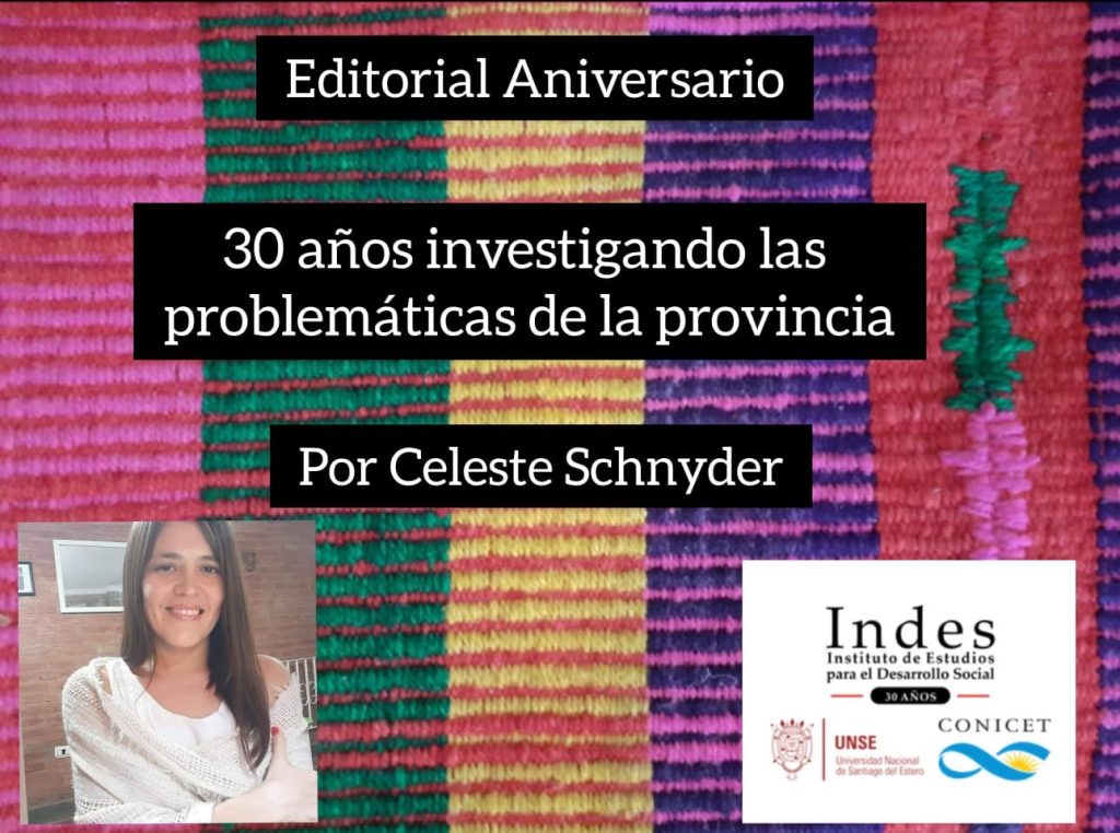 30 años investigando las problemáticas de la provincia