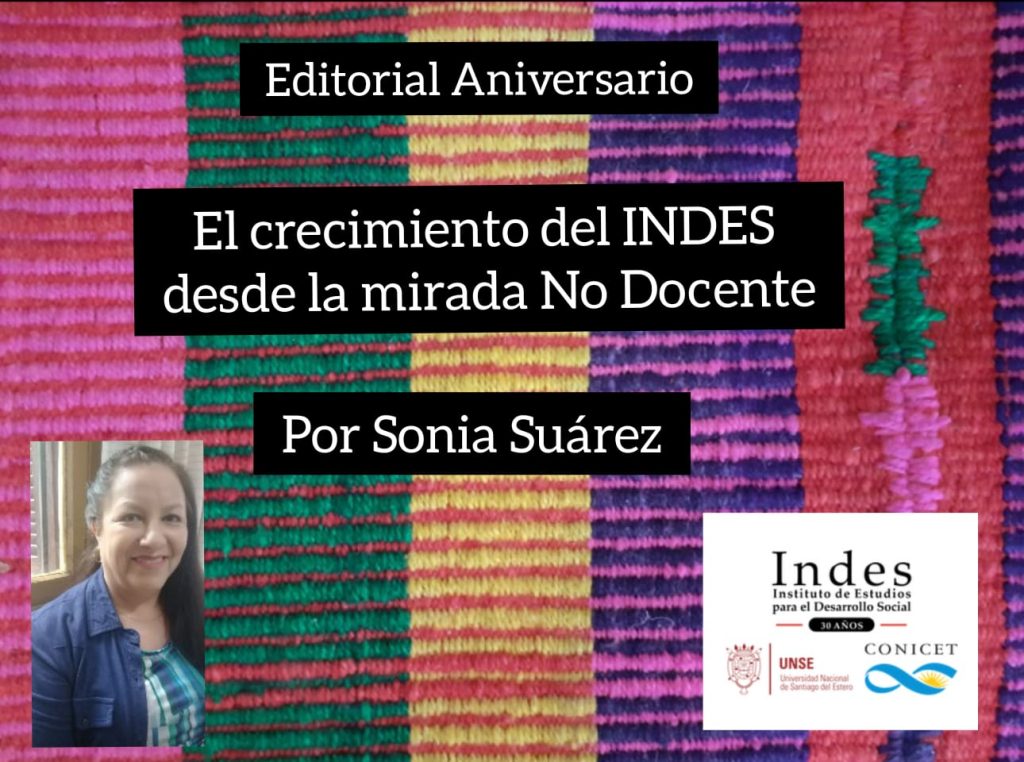 El crecimiento del INDES desde la mirada No Docente