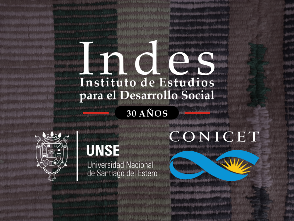 Cronograma de eventos 30° aniversario del Instituto de Estudios para el Desarrollo Social (INDES)