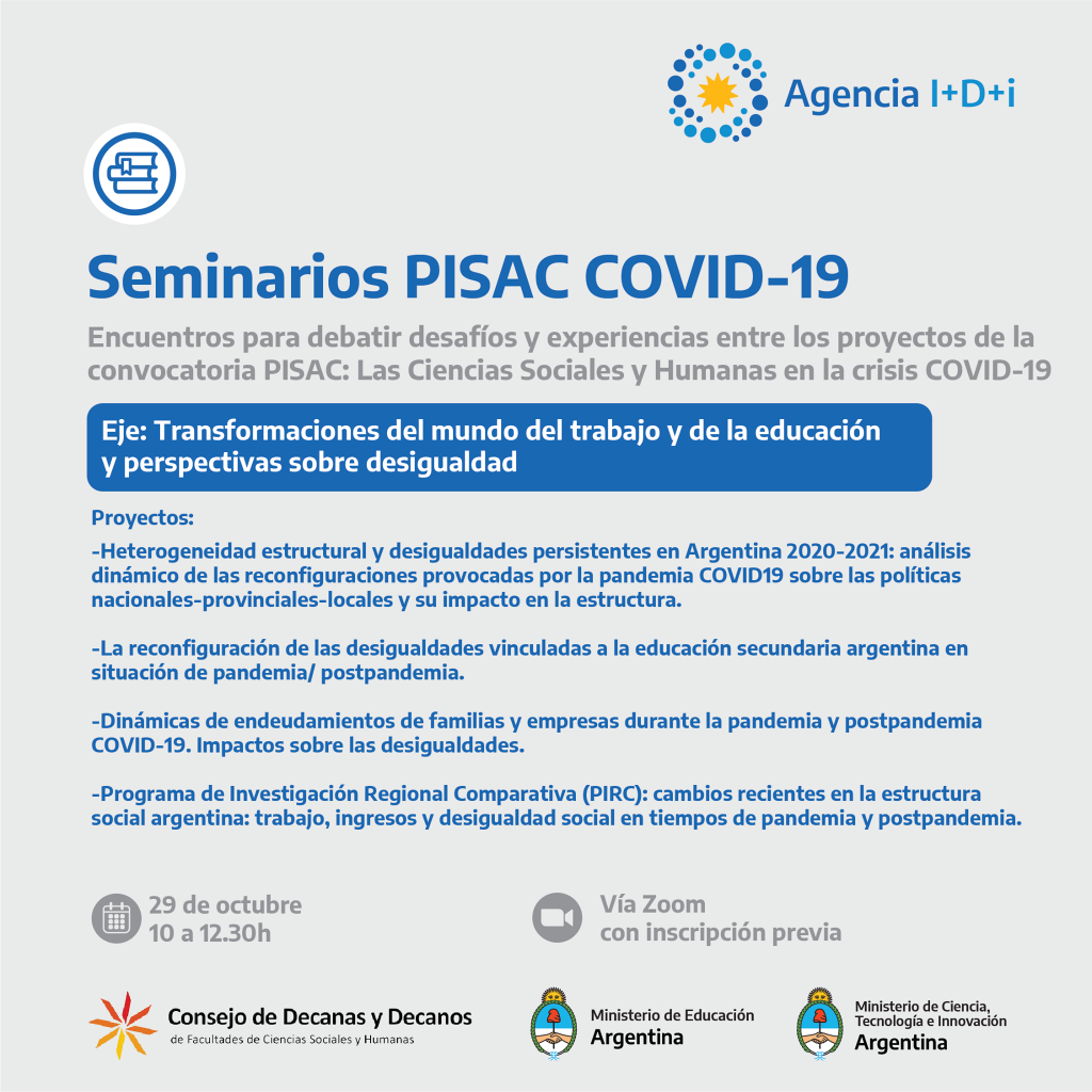 Seminarios PISAC Covid-19