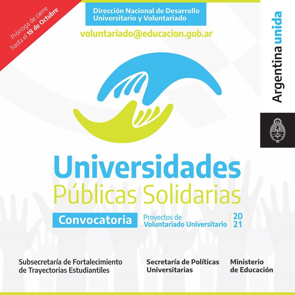 Convocatoria “Universidades Solidarias”