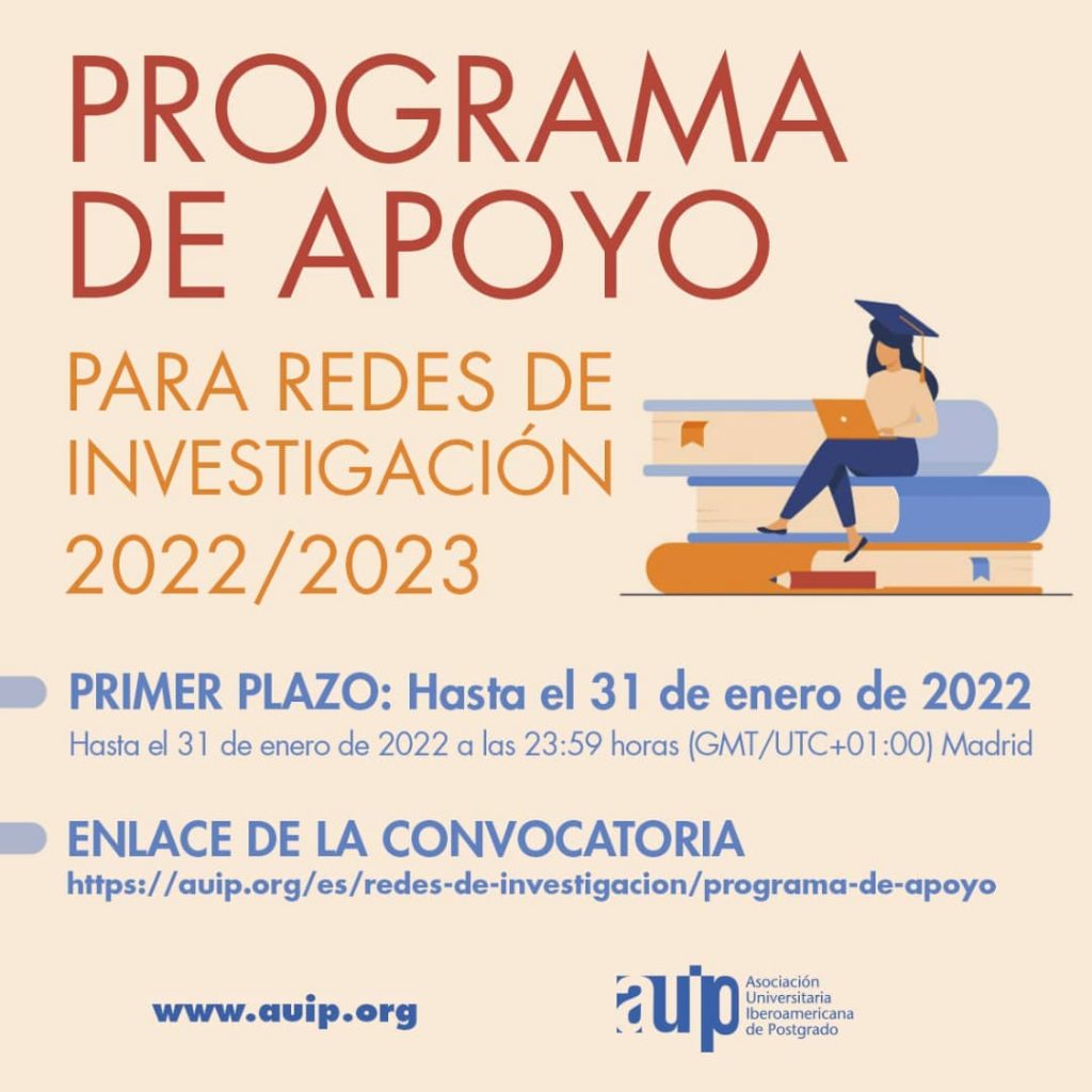 Programa de Apoyo para Redes Iberoamericanas de Investigadores (RII) – Convocatoria 2022-2023