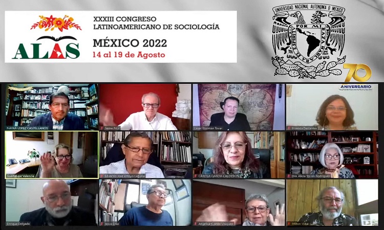 XXXIII Congreso latinoamericano de Sociología ALAS México 2020: “La (re) construcción de lo social en tiempos de pandemias y pospandemias. Aportes críticos desde las ciencias sociales latinoamericanas y caribeñas”