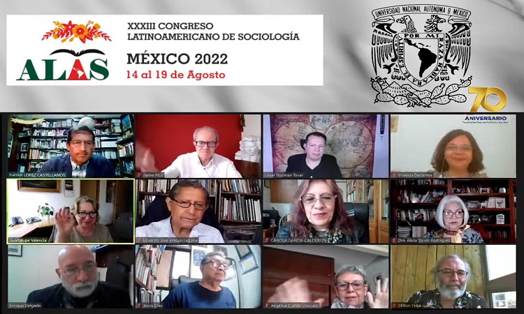 XXXIII Congreso latinoamericano de Sociología ALAS México 2020: «La (re) construcción de lo social en tiempos de pandemias y pospandemias. Aportes críticos desde las ciencias sociales latinoamericanas y caribeñas»