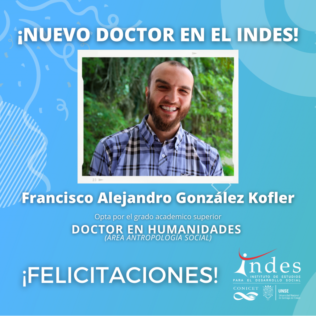 ¡Nuevo doctor en el INDES!