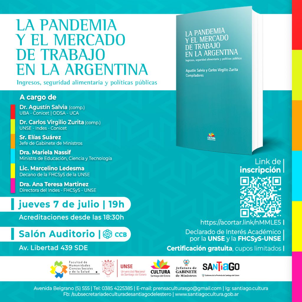 Presentación del libro “La pandemia y el mercado de trabajo en la Argentina” en el CCB