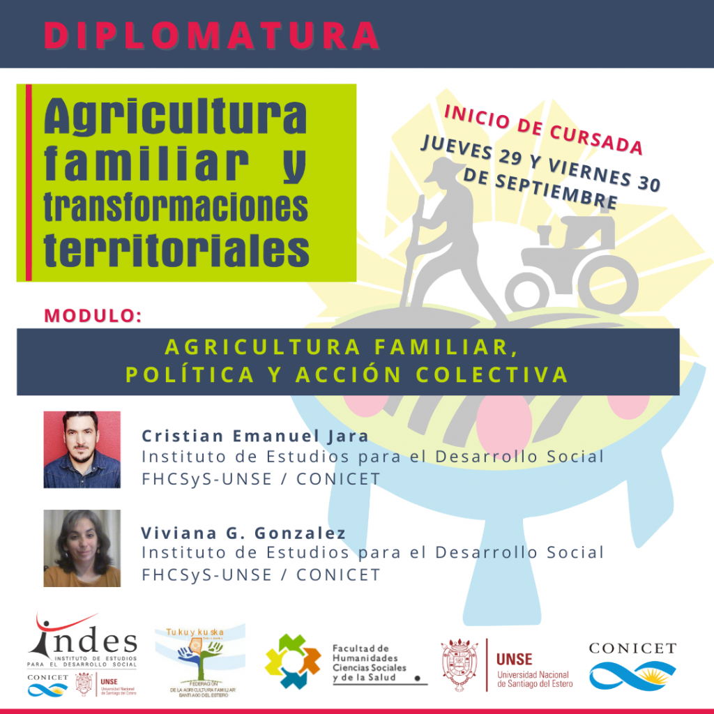 Nuevo módulo: «Agricultura familiar, política y acción colectiva»