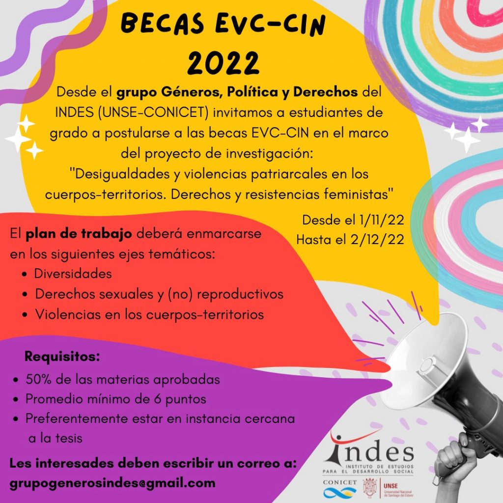 Busqueda de becaries EVC CIN