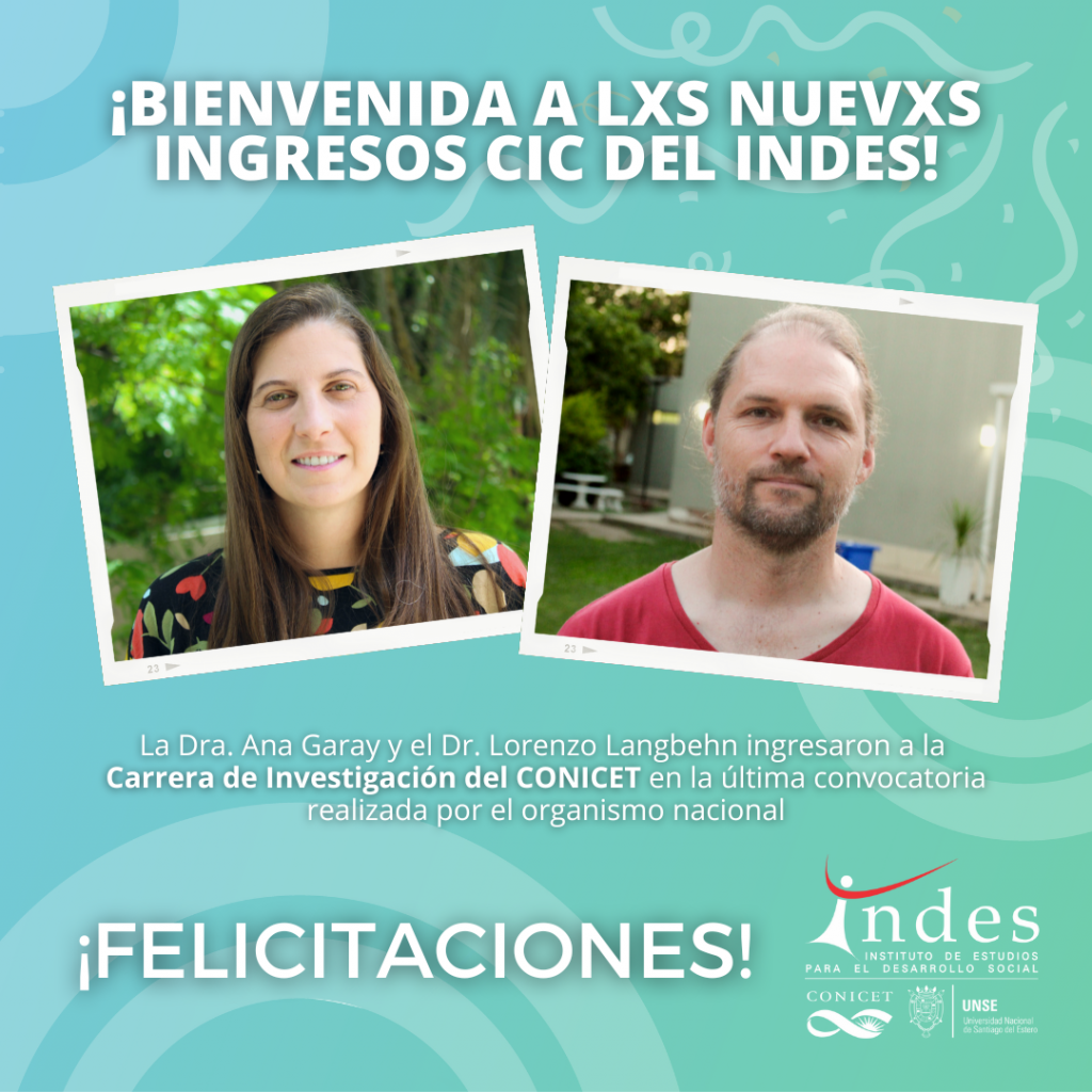 Nuevos ingresos CIC al INDES