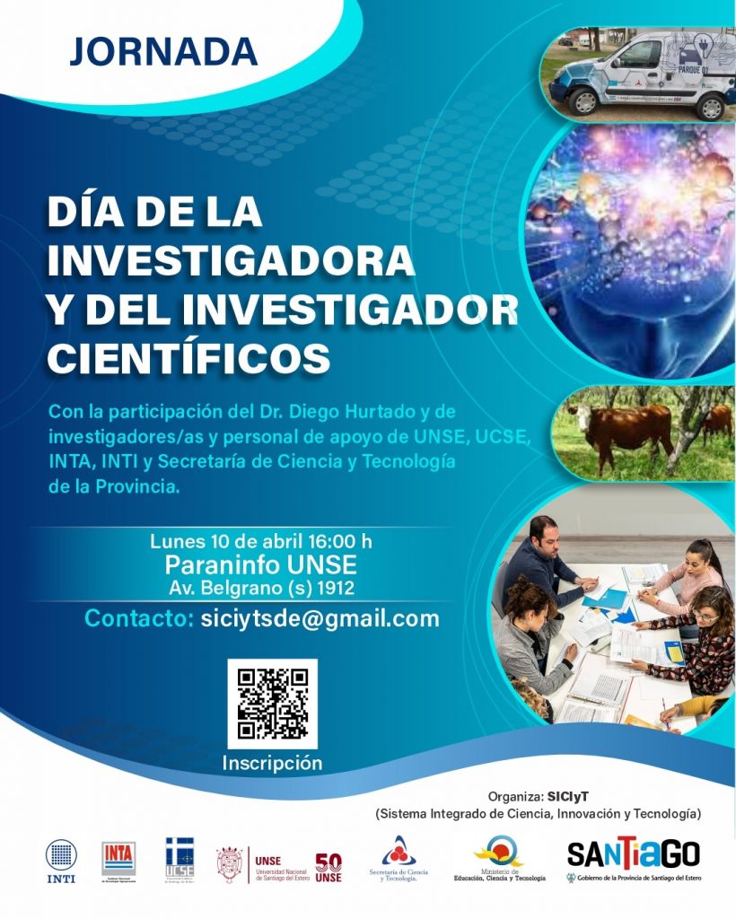 Jornada: Día del investigadora y la investigadora científicos