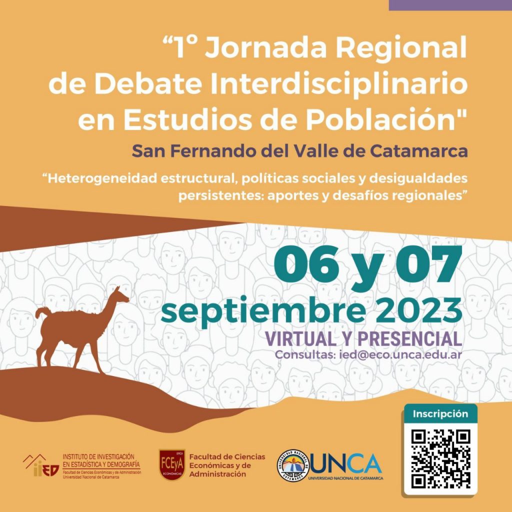 Primera Jornada Regional de Debate Interdisciplinario en Estudios de Población