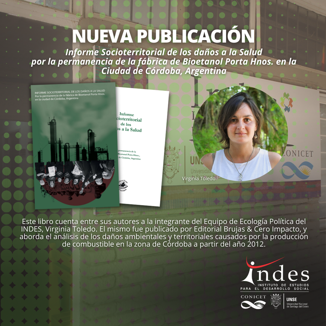Nueva publicación: Informe Socioterritorial de los daños a la Salud