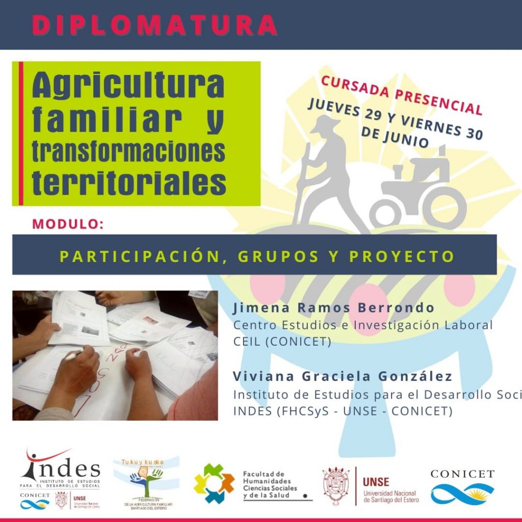 Nuevo módulo en la Diplomatura en Agricultura Familiar y Transformaciones Territoriales