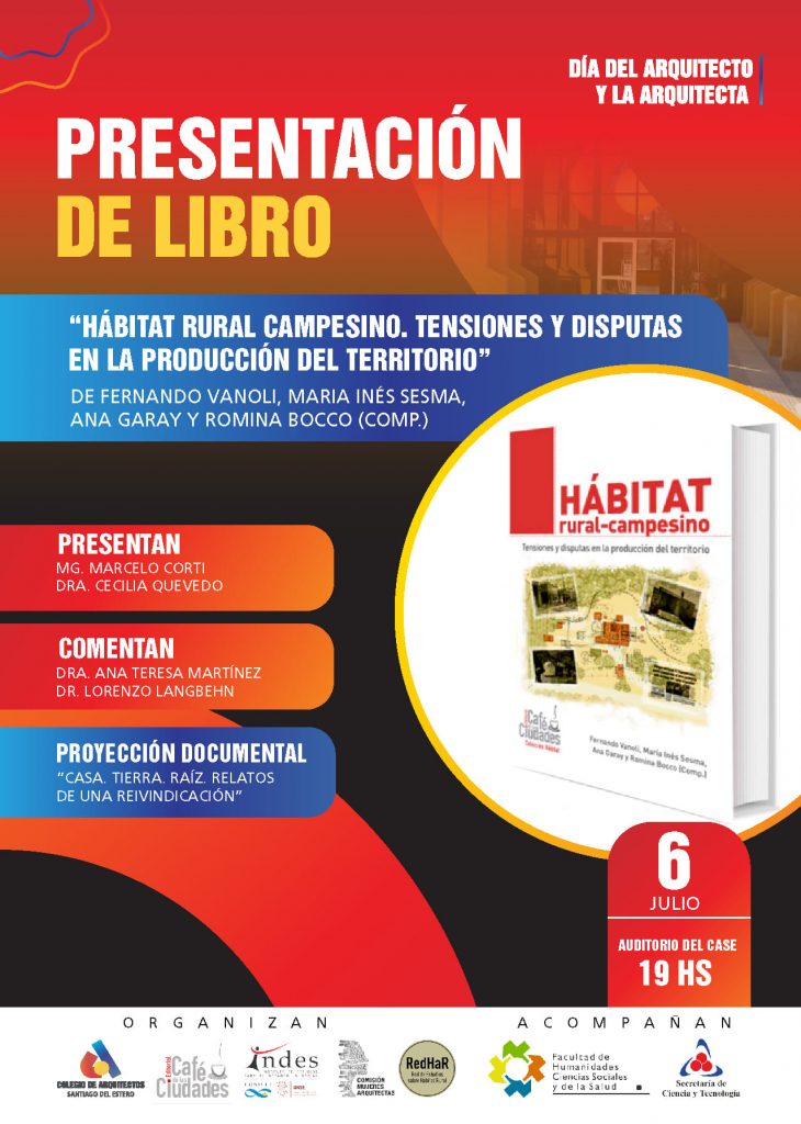Presentación de libro: «Hábitat rural campesino. Tensiones y disputas en la producción del territorio»