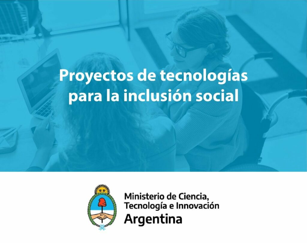 Convocatoria de Proyectos Tecnológicos Orientados a la Inclusión Social