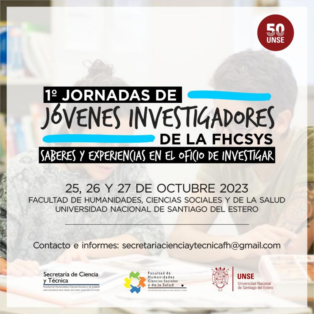 Primeras Jornadas de Jóvenes Investigadores de la FHCSyS