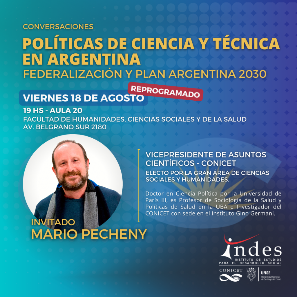 Reprogramado: Conversación con Mario Pecheny