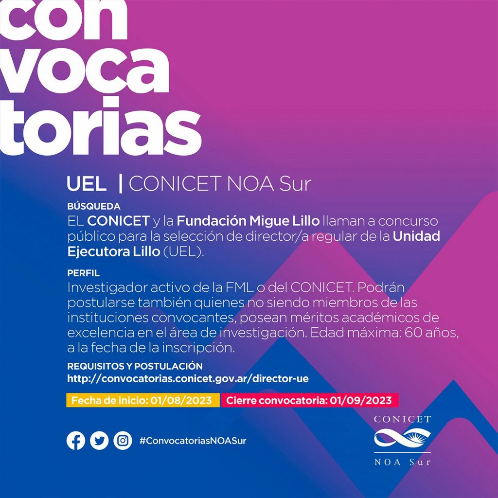 Concurso público para selección de director/a regular de la UEL