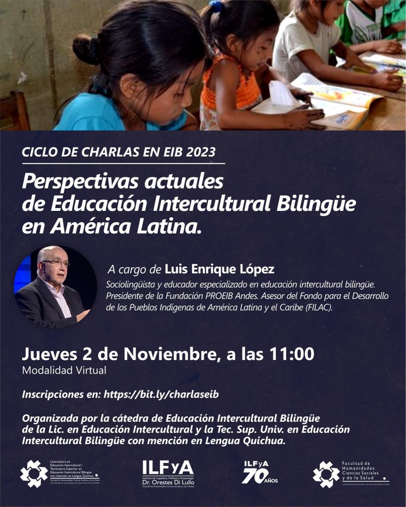 Convocatoria: «Perspectivas actuales de Educación Intercultural Bilingüe en América Latina»