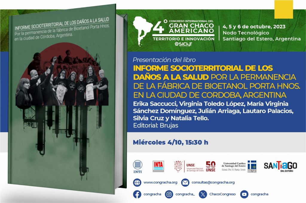 Presentación del «Informe Socioterritorial de los Daños a la Salud» y «Teoría Política de la Comida»