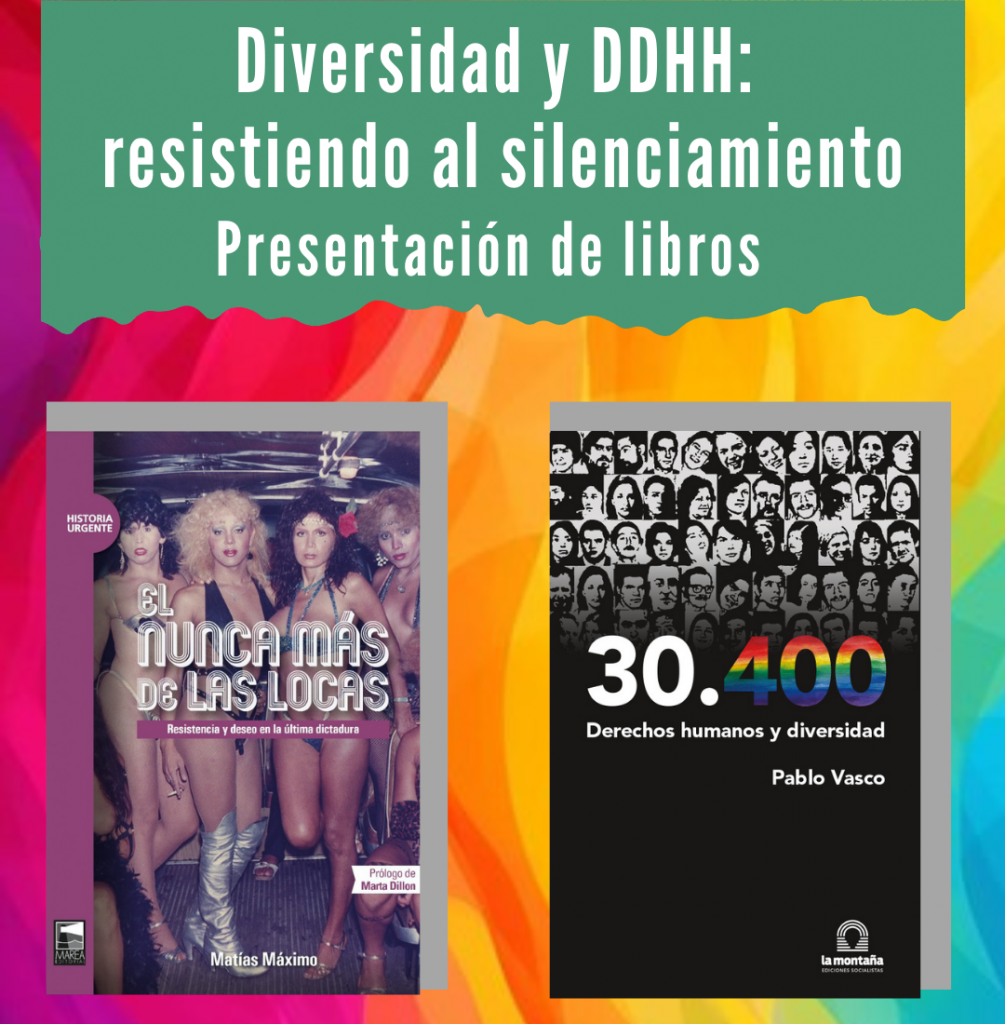 Presentación de libros: Diversidad y DDHH: Resistiendo al silenciamiento.