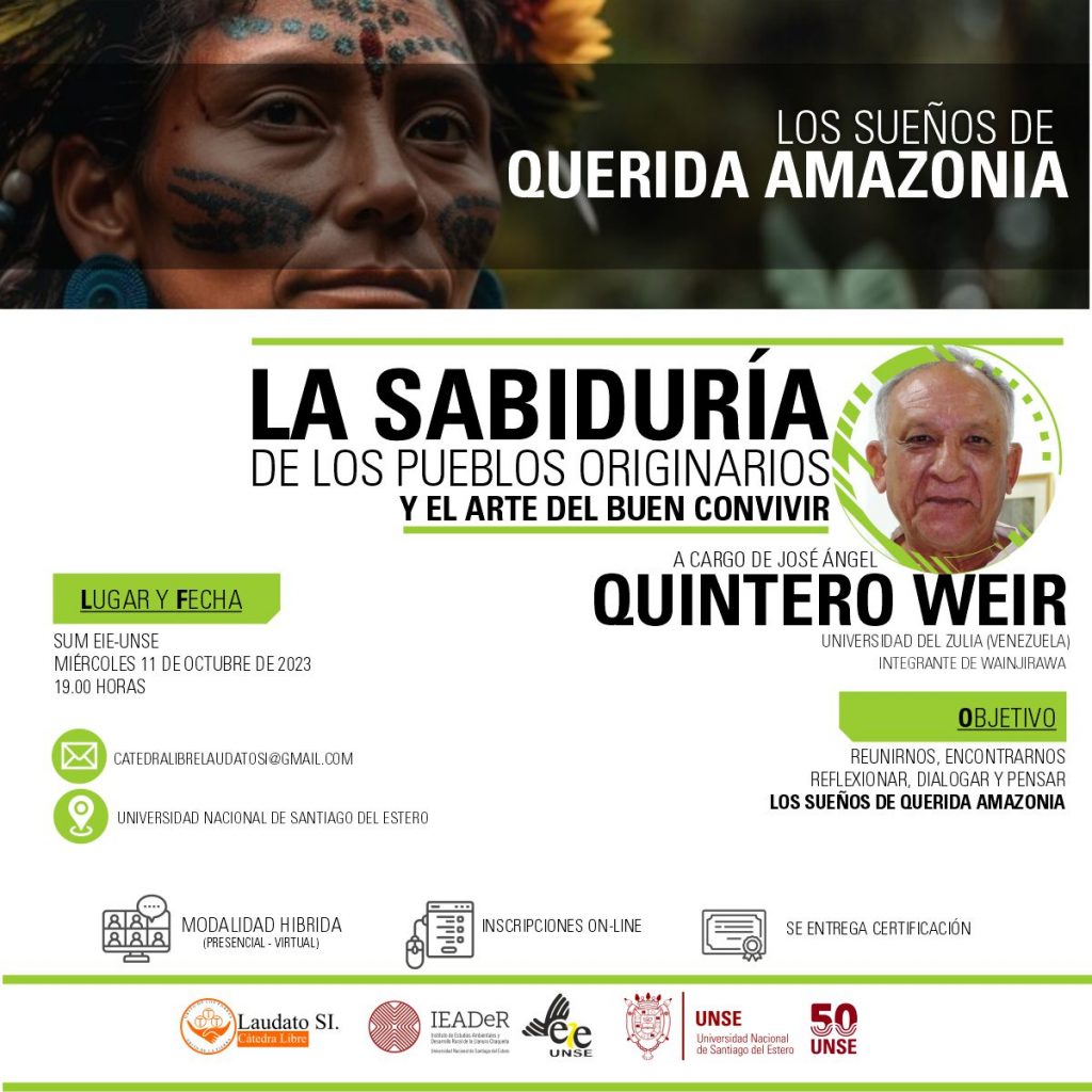 Conversatorio: «La sabiduría de los pueblos originario y el arte del buen convivir»