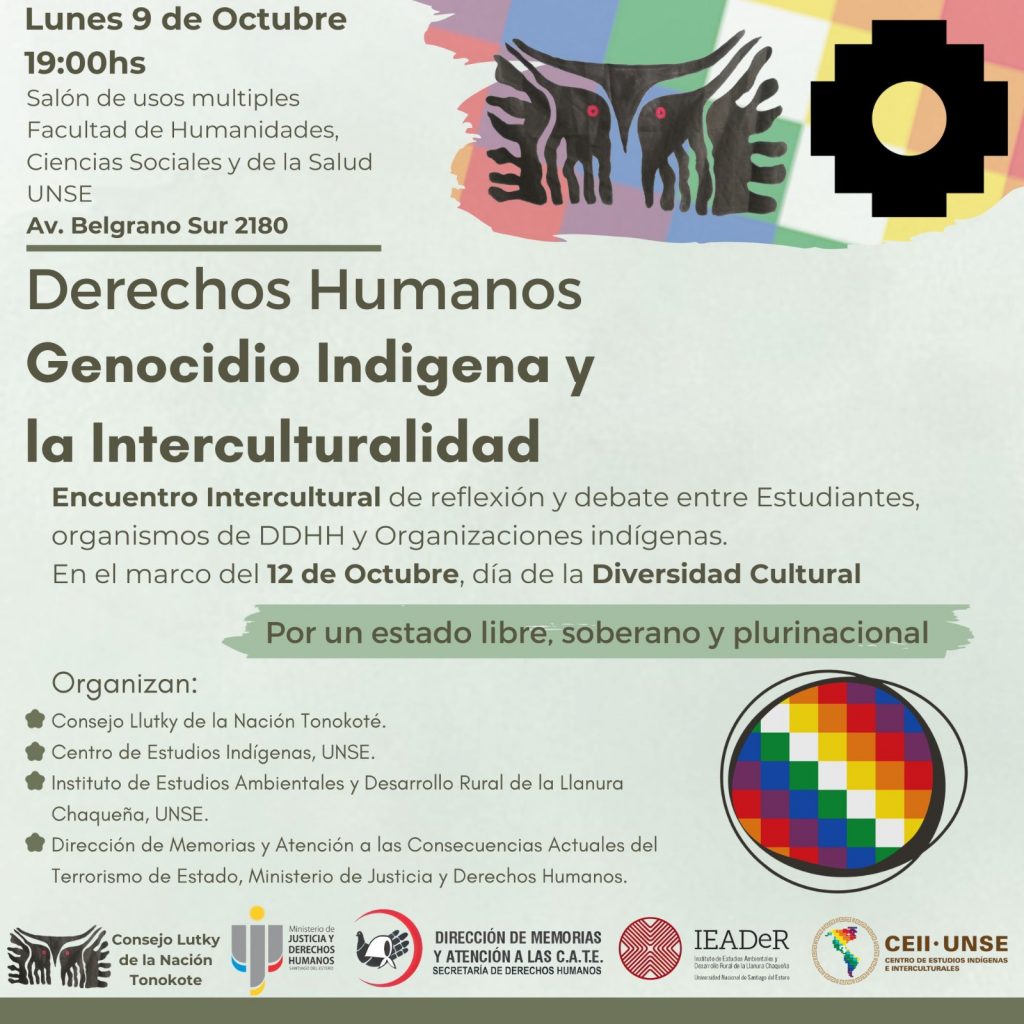 Encuentro Intercultural: «Derechos Humanos, Genocidio Indígena e Interculturalidad»