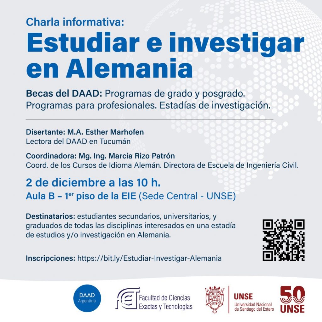 Charla informativa: Becas del DAAD