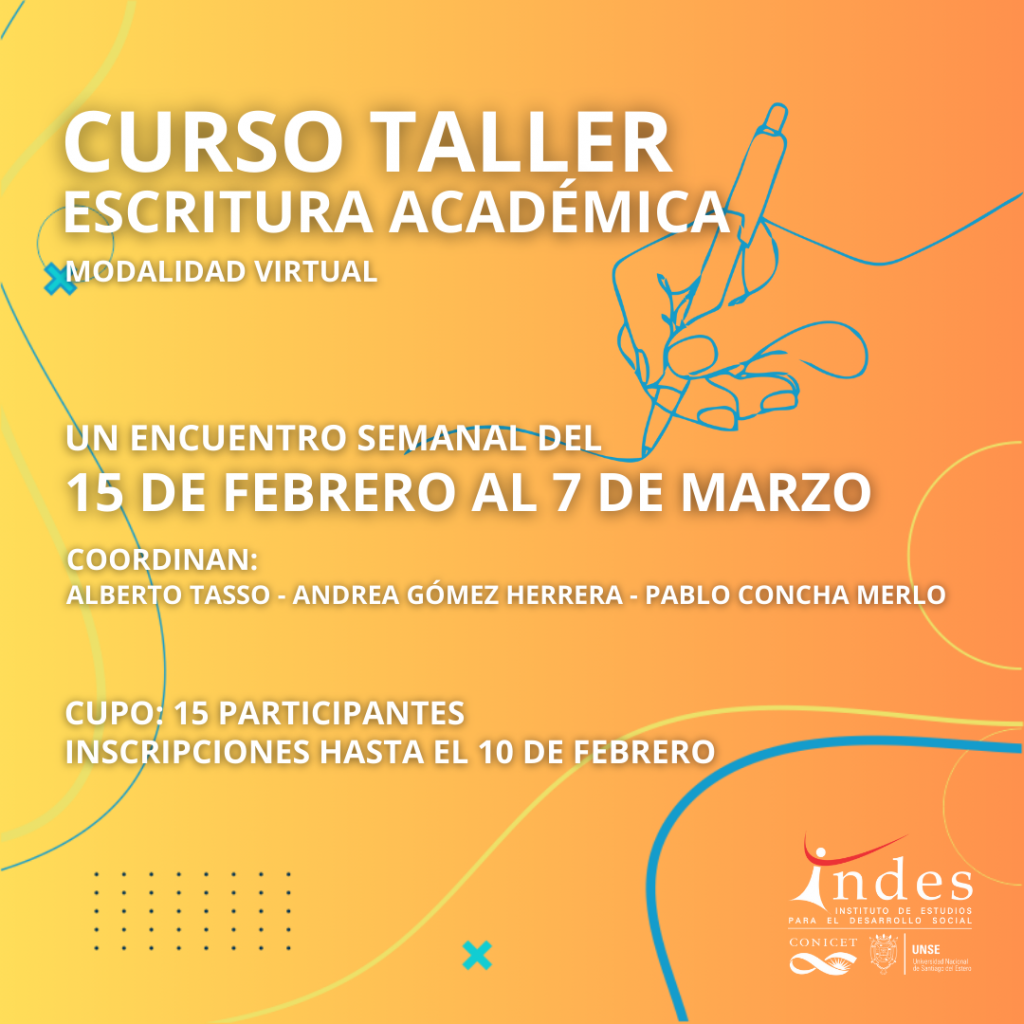 Curso Taller de Escritura Académica 2024