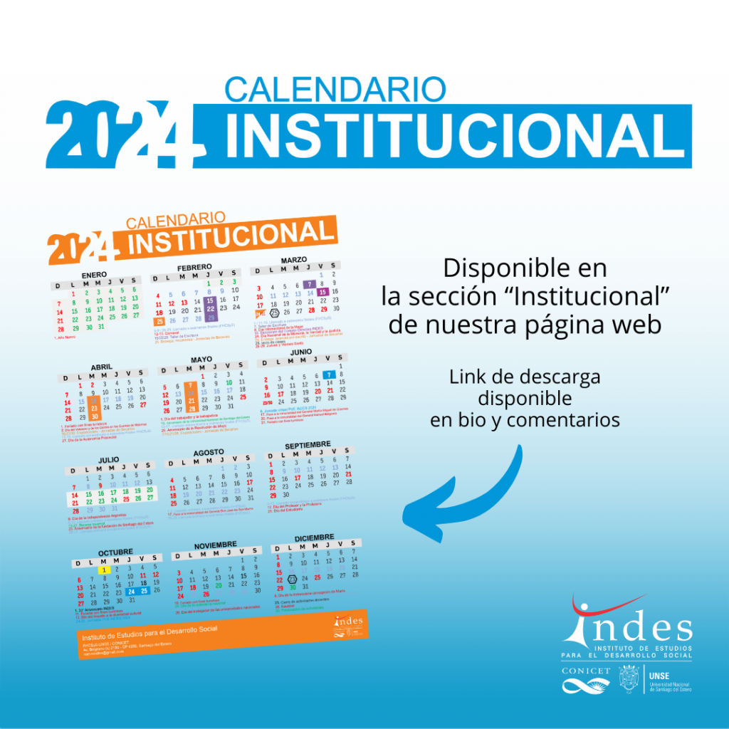Calendario Institucional 2024
