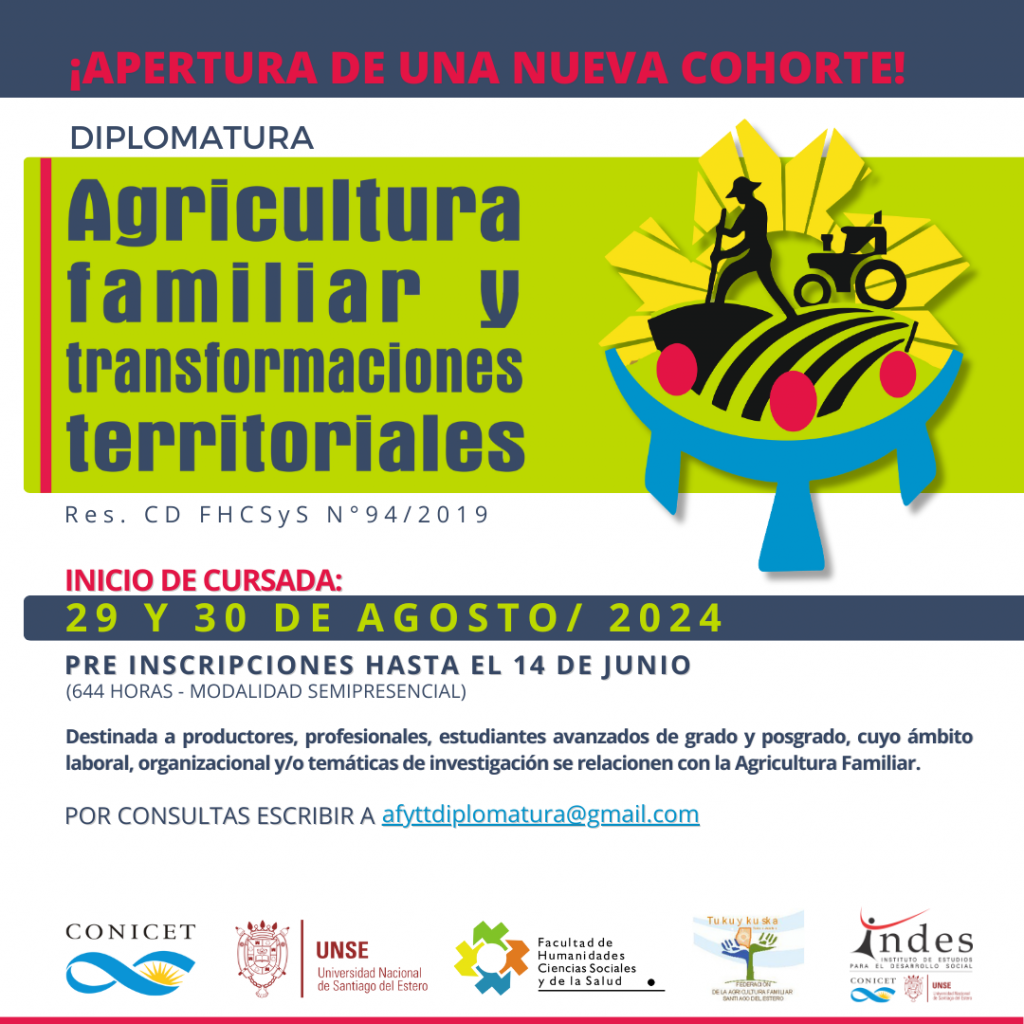 Tercera cohorte de la Diplomatura en Agricultura Familiar y Transformaciones Territoriales