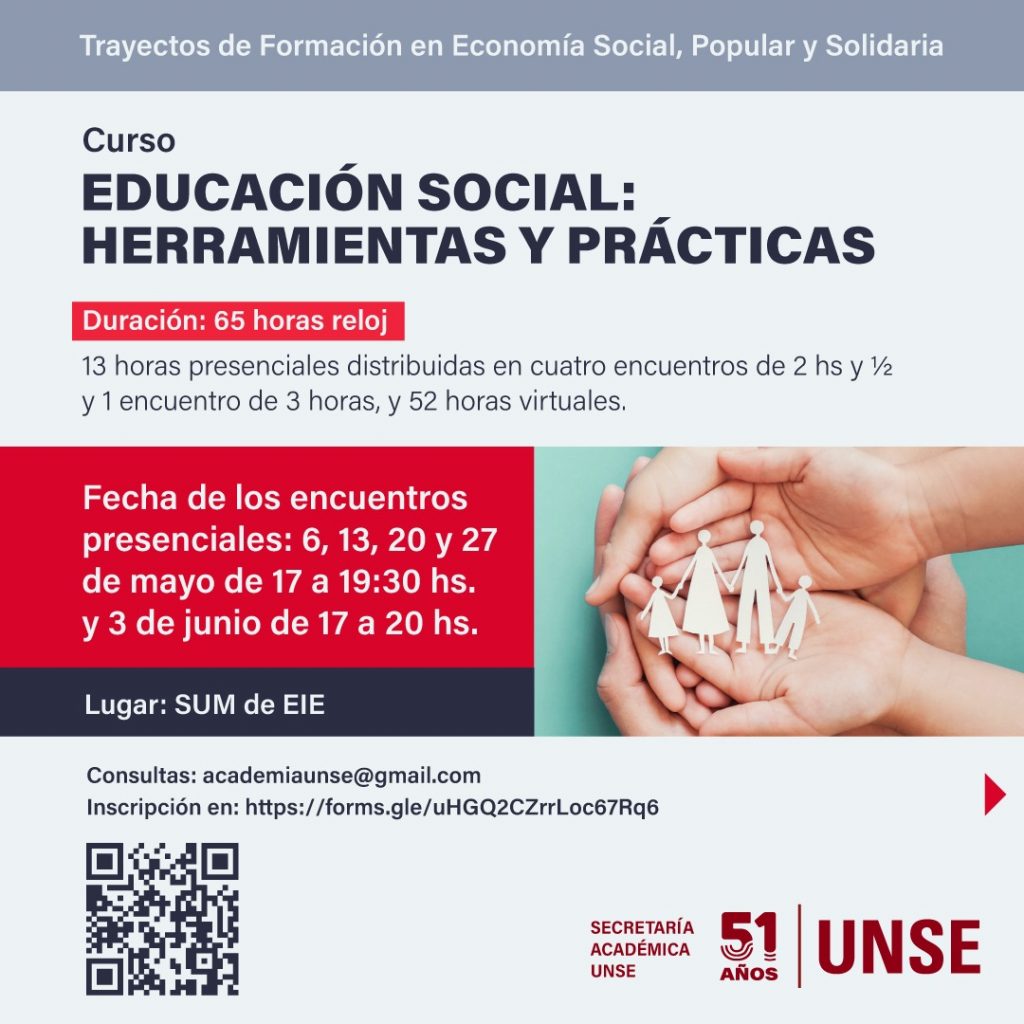 Curso: «Educación Social: Herramientas y Prácticas»