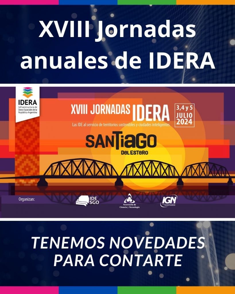 XVIII Jornadas Anuales de IDERA