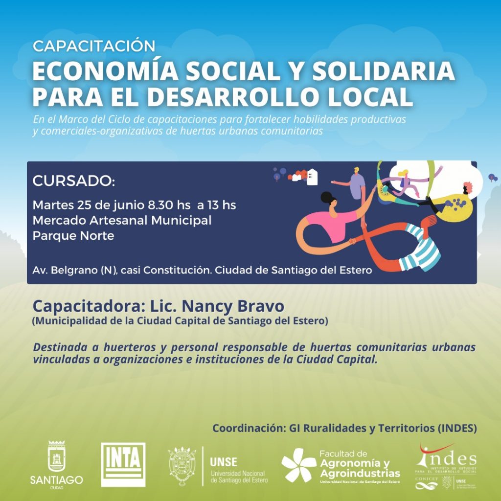 Capacitación: Economía Social y Solidaria para el Desarrollo Local