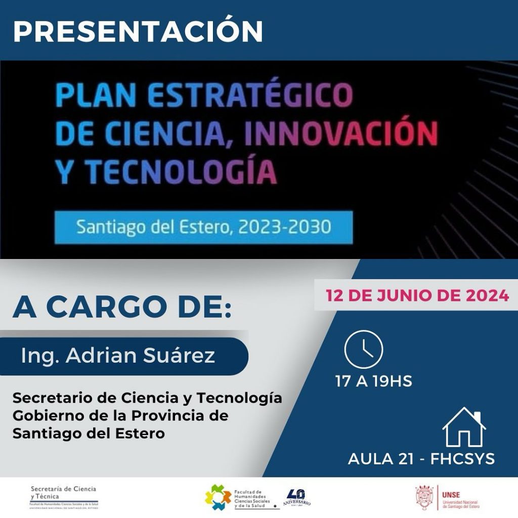 Nueva fecha: Plan Estratégico de Ciencia, Innovación y Tecnología