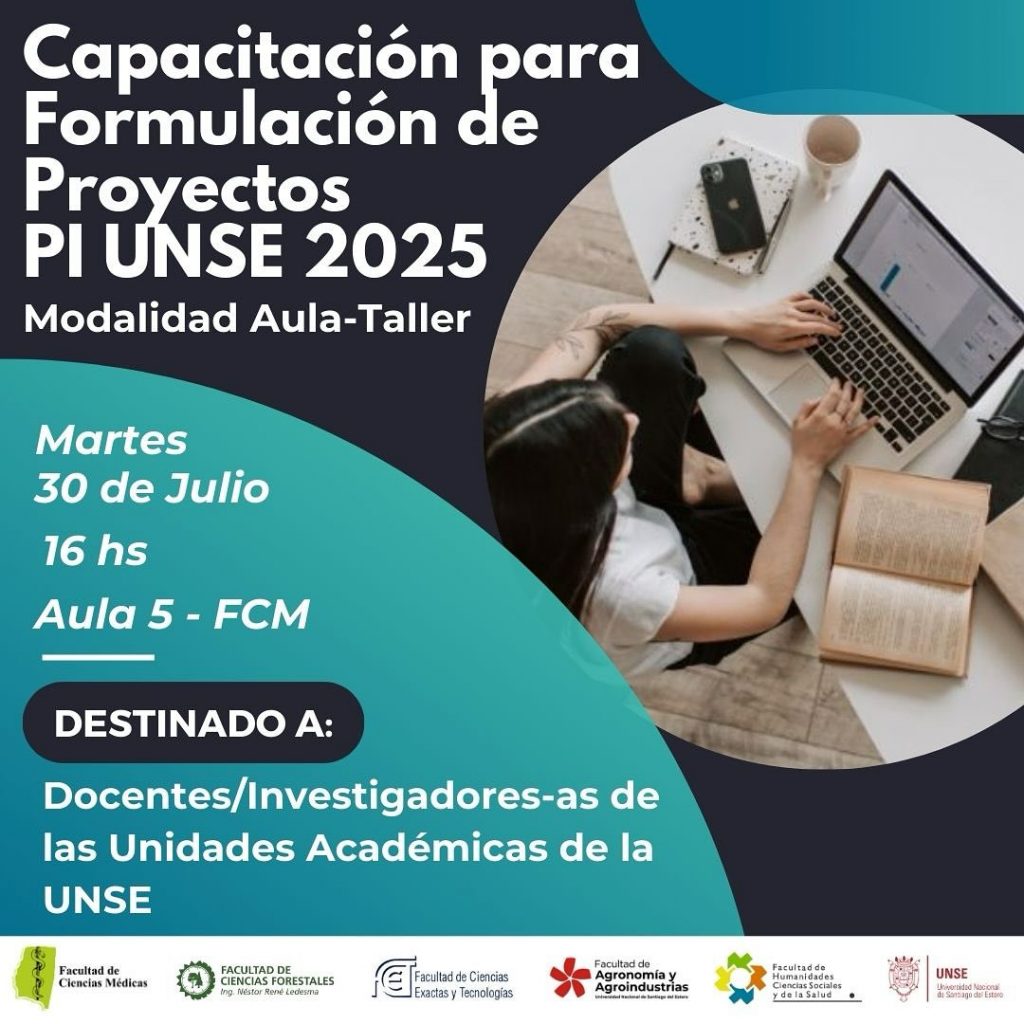 Capacitación: Formulación de Proyectos PI UNSE 2025
