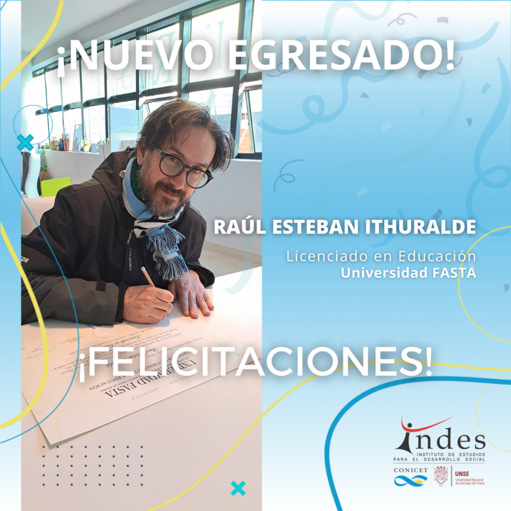NUEVO LICENCIADO: Raúl Ithuralde