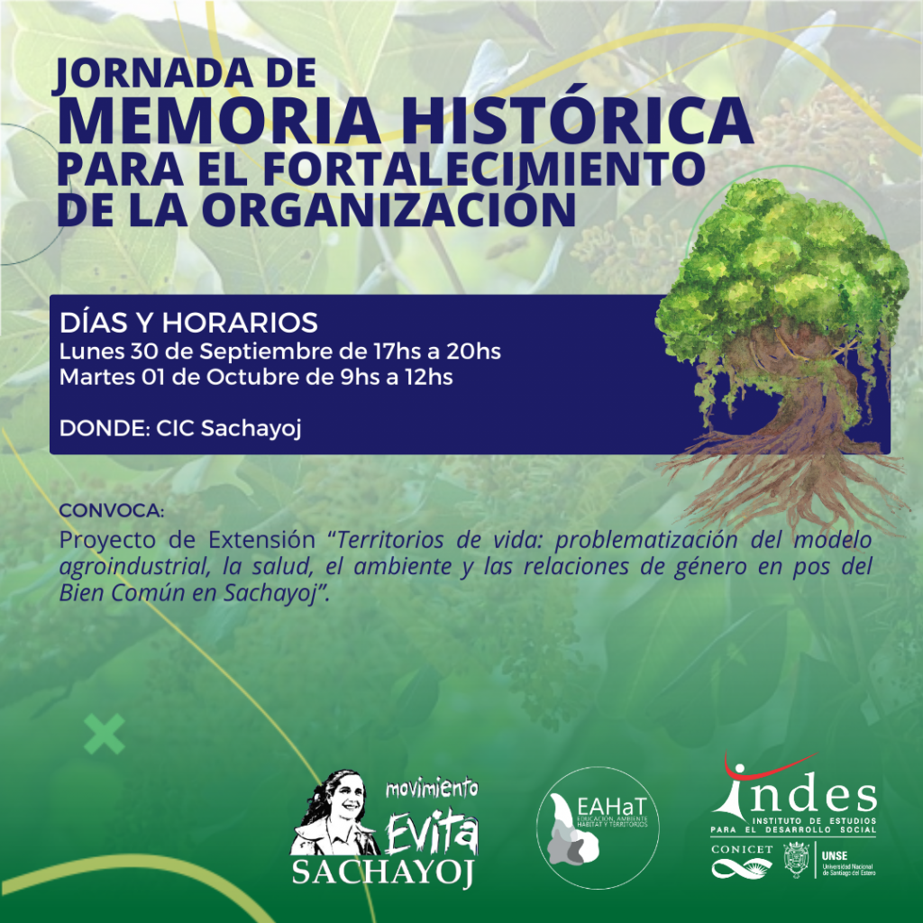 Jornada de memoria histórica para el fortalecimiento de la organización