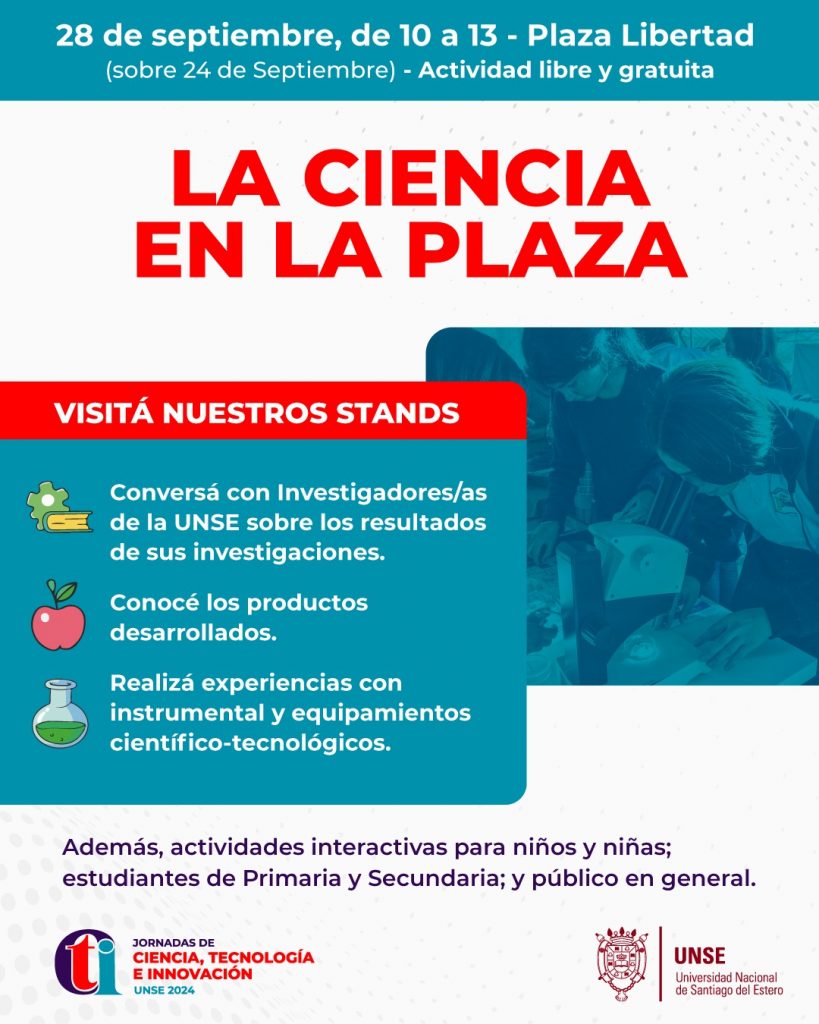 Evento: «La ciencia en la plaza»