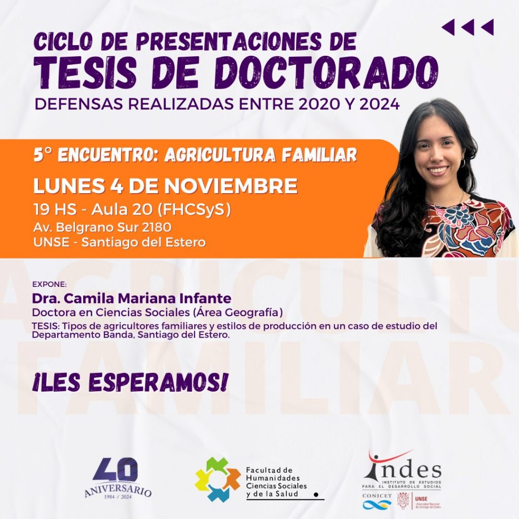 Convocatoria: CPTD del INDES: Quinto encuentro
