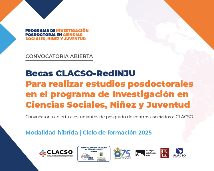 Becas CLACSO-RedINJU para realizar estudios posdoctorales