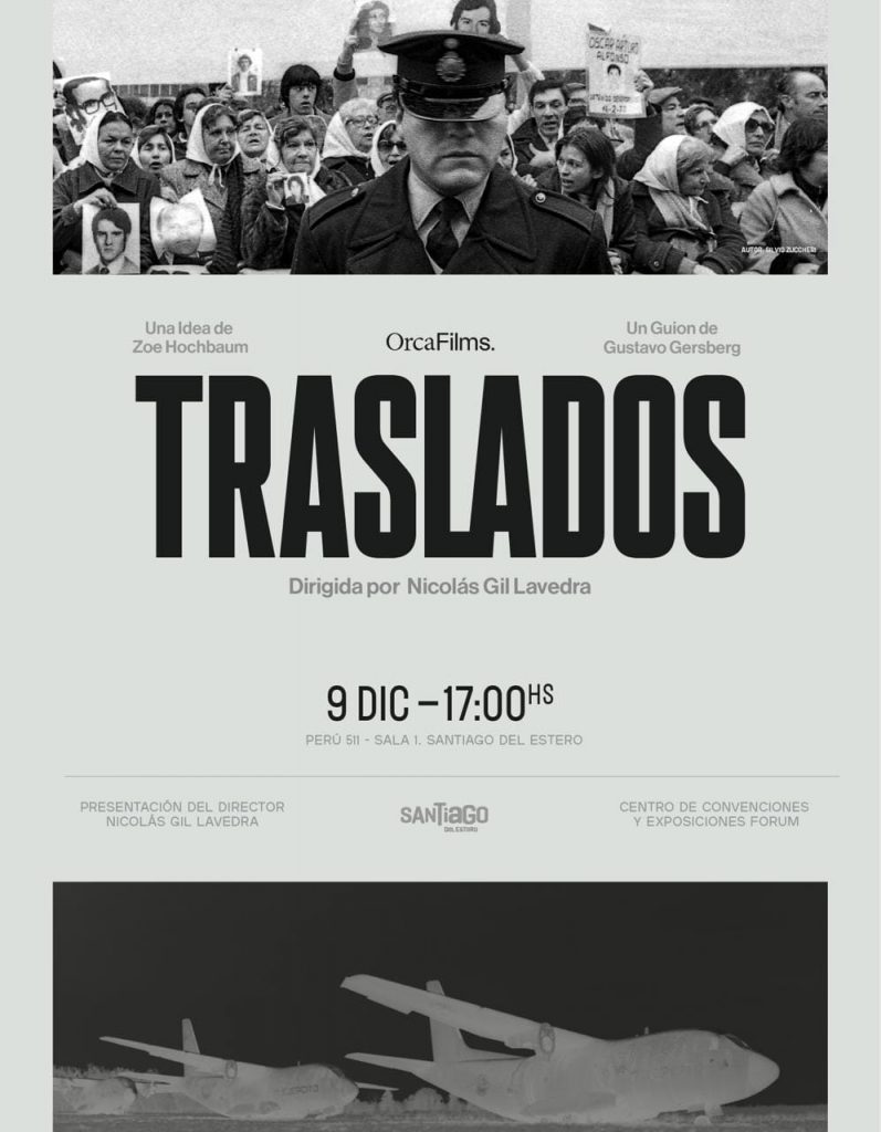 Proyección del film «Traslados»