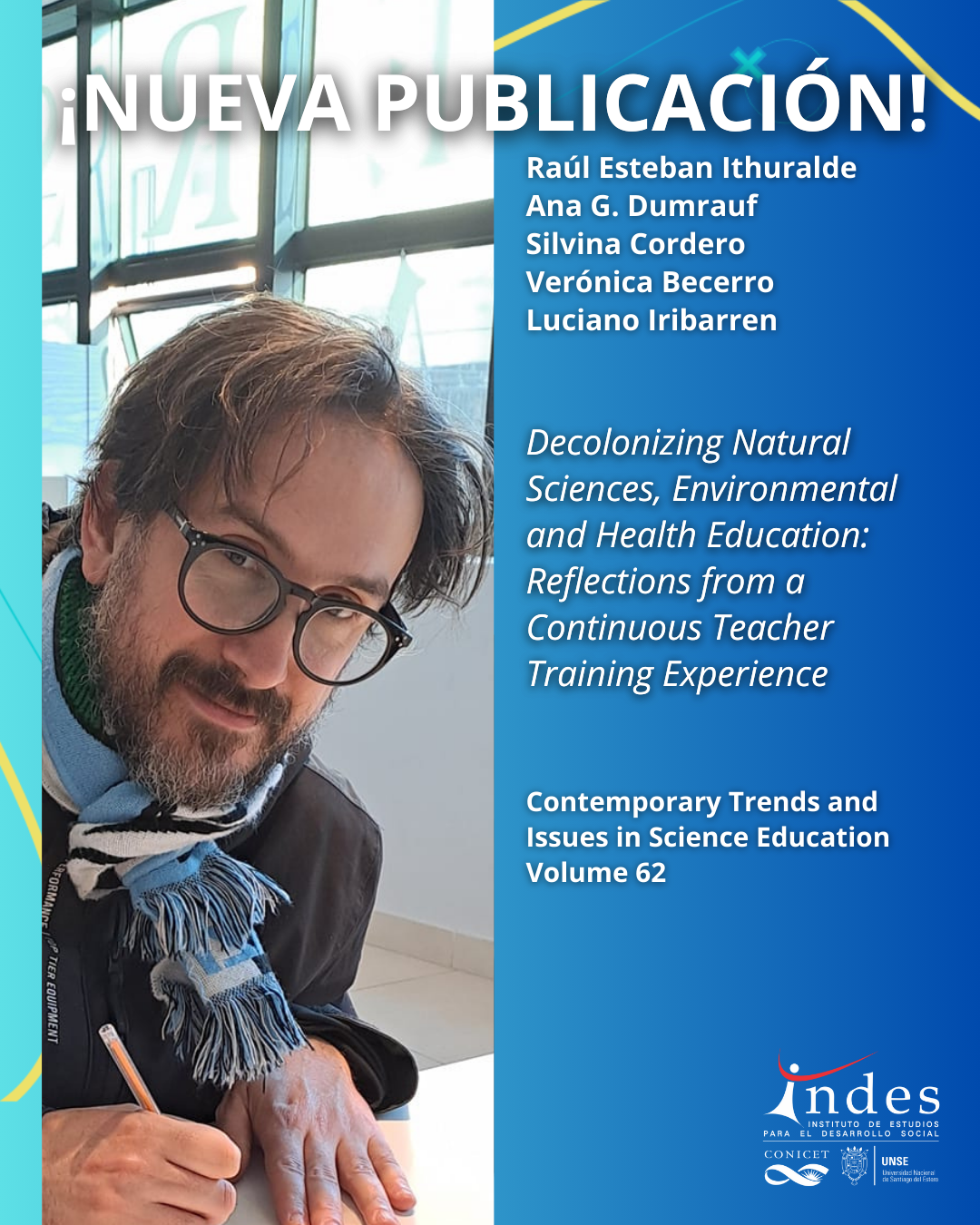 Nueva publicación: Decolonizing Natural Sciences, Environmental and Health Education