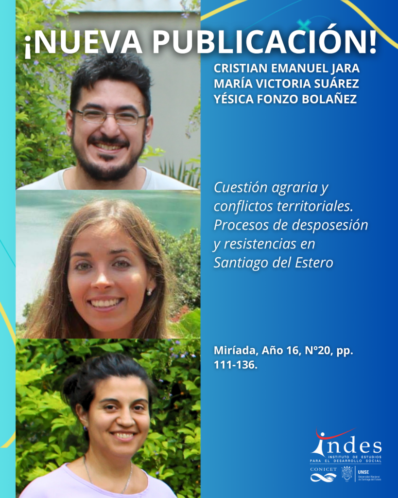 Nueva publicación: Cuestión agraria y conflictos territoriales