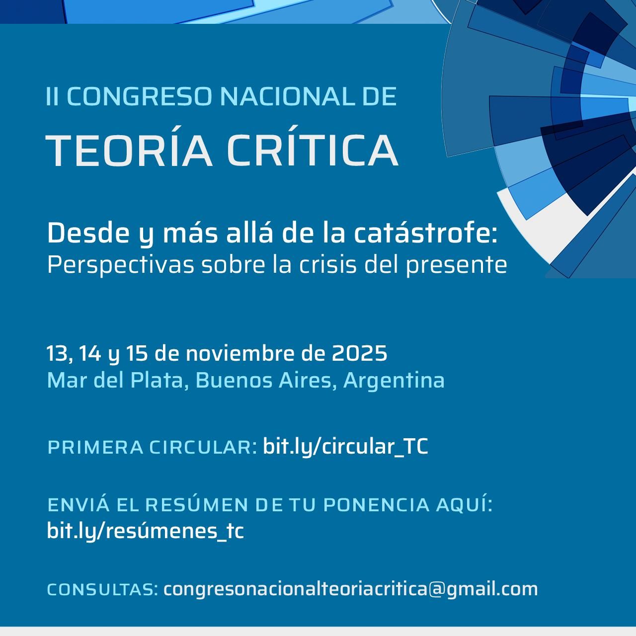 II Congreso Nacional de Teoría Crítica