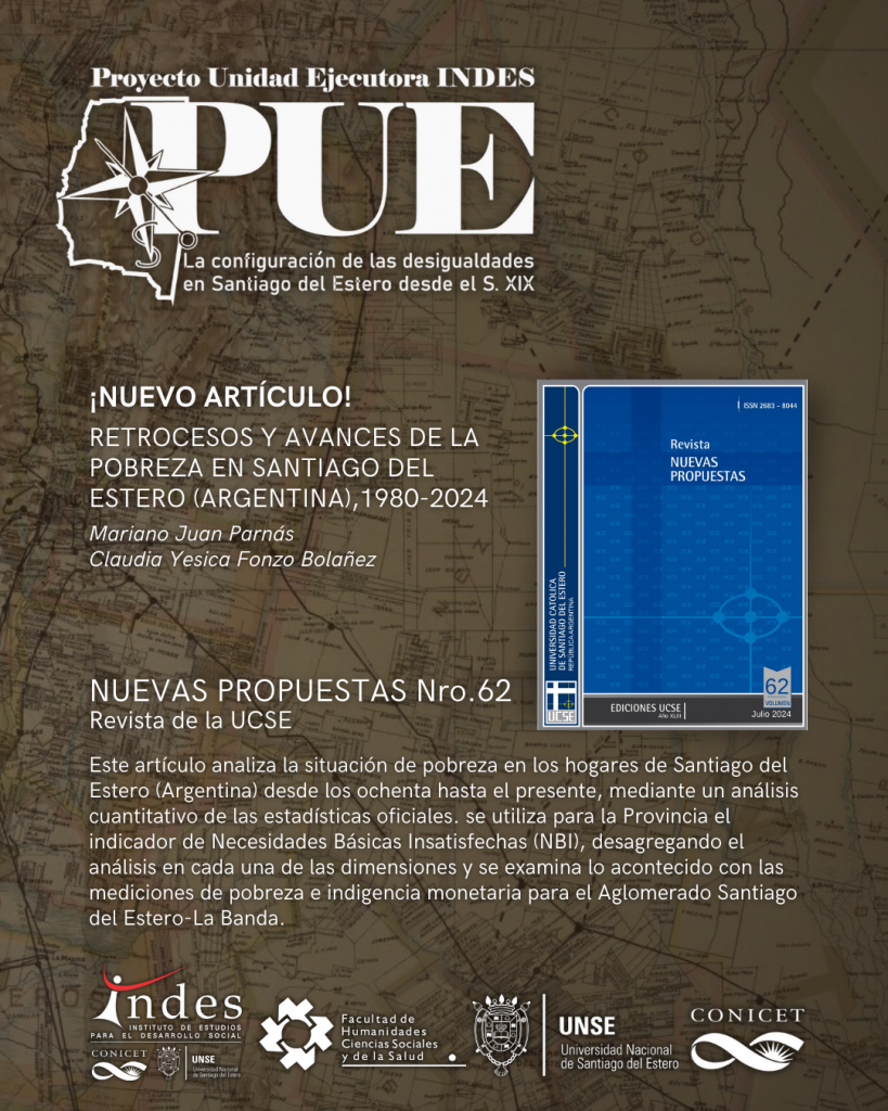 Retrocesos y avances de la pobreza en Santiago del Estero (Argentina),1980-2024