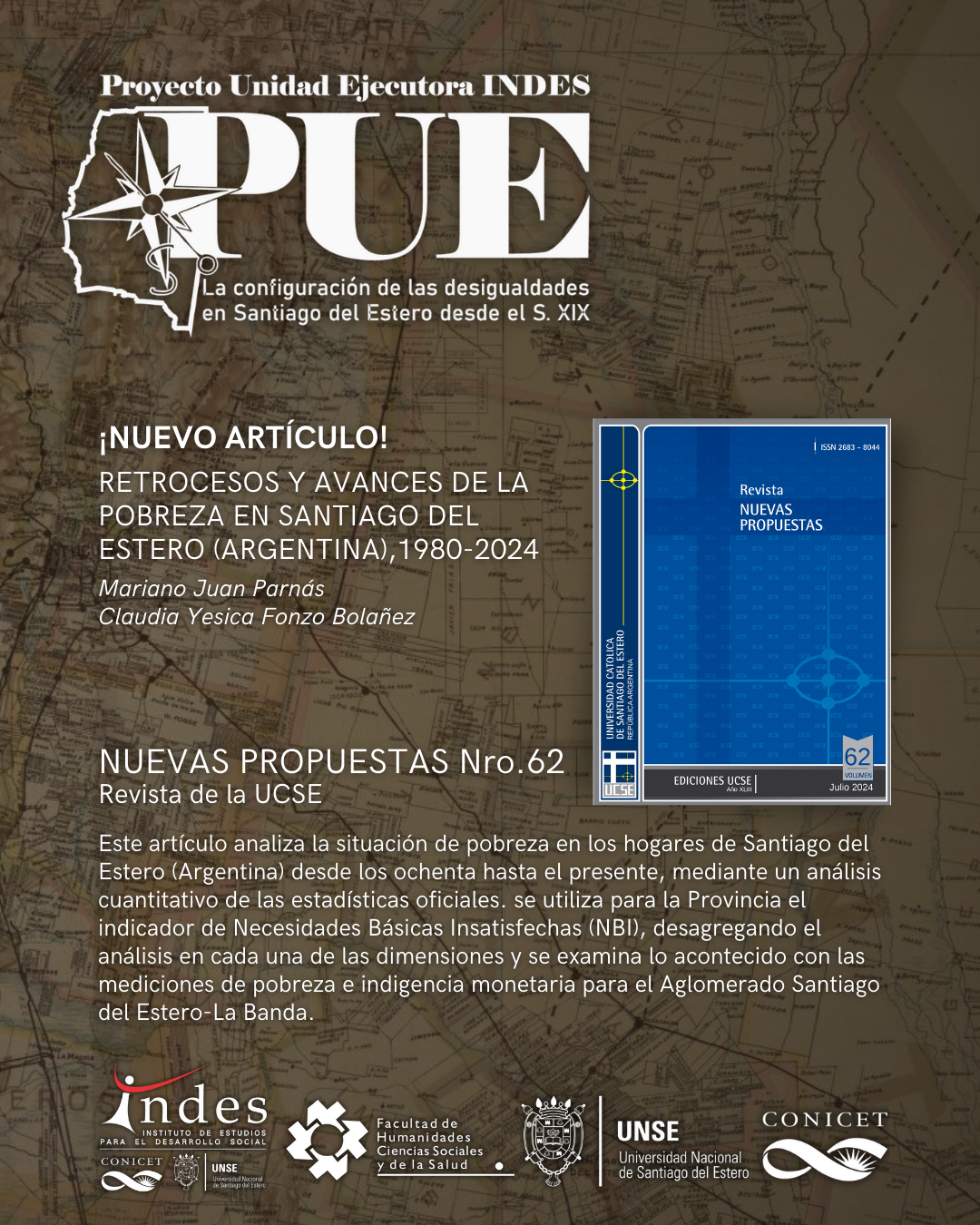 Retrocesos y avances de la pobreza en Santiago del Estero (Argentina),1980-2024