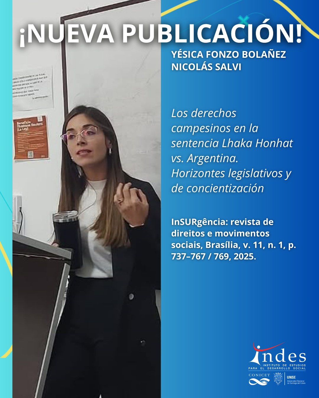 Nueva publicación: Los derechos campesinos en la sentencia Lhaka Honhat vs. Argentina