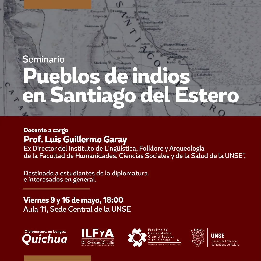 Seminario: Pueblos de indios en Santiago del Estero